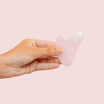 GUA SHA QUARTZ ROSE